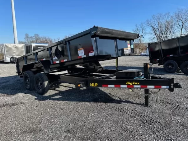 Big Tex 7 x 16 Low Profile Dump Trailer – Scissor Lift
