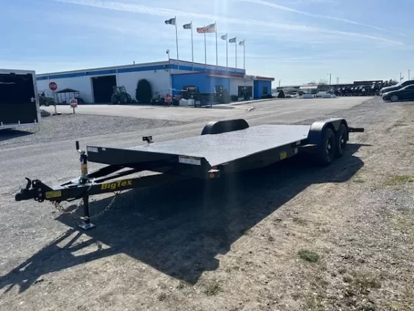 Big Tex 83″ x 20′ Full Steel Deck Car Trailer - Image 3