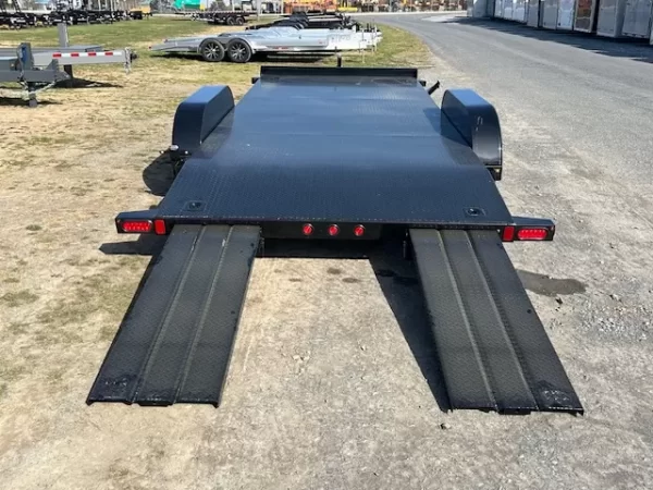 Big Tex 83″ x 20′ Full Steel Deck Car Trailer - Image 6