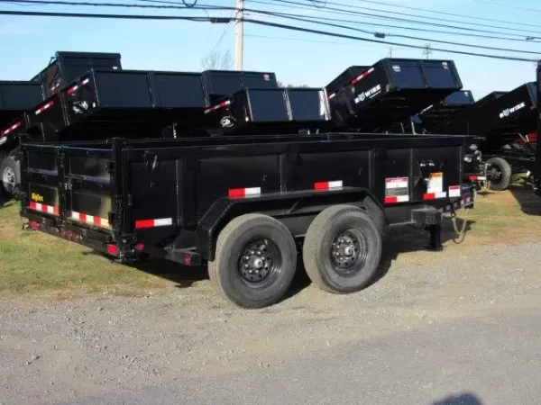Big Tex 7 x 12 Low Profile Dump Trailer Scissor Lift - Image 3