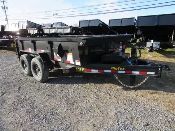 Big Tex 7 x 12 Low Profile Dump Trailer Scissor Lift - Image 4
