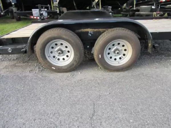 Big Tex 7 x 14 Economy Tandem Axle Car Hauler – Slide Out Ramps - Image 2