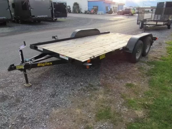 Big Tex 7 x 14 Economy Tandem Axle Car Hauler – Slide Out Ramps - Image 6