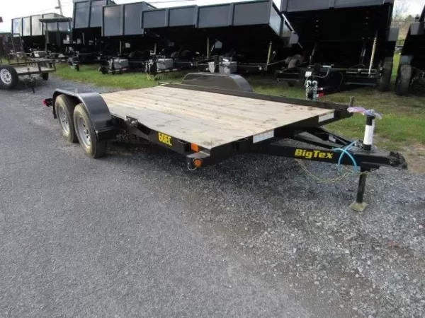 Big Tex 7 x 14 Economy Tandem Axle Car Hauler – Slide Out Ramps