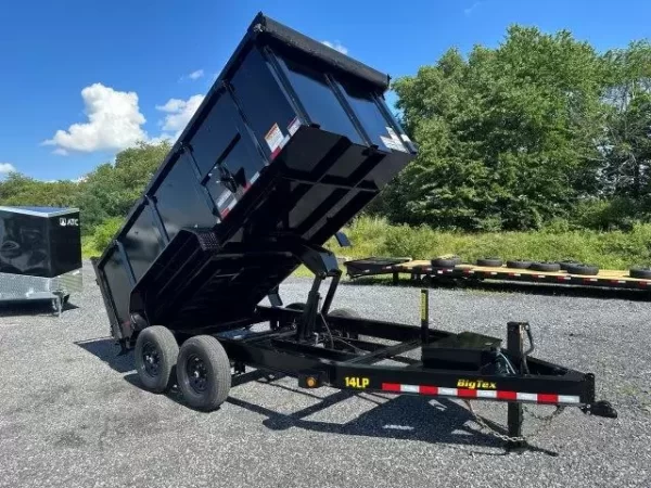 Big Tex 7 x 14 Low Profile Dump Trailer – 4′ Solid Steel Sides - Image 4