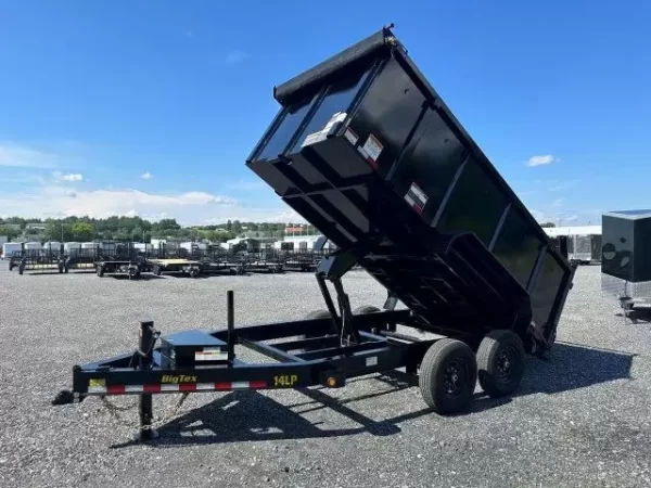 Big Tex 7 x 14 Low Profile Dump Trailer – 4′ Solid Steel Sides - Image 5