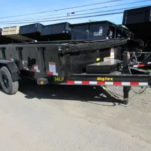 Big Tex 7 x 14 Low Profile Dump Trailer Scissor Lift