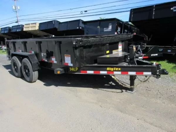Big Tex 7 x 14 Low Profile Dump Trailer Scissor Lift