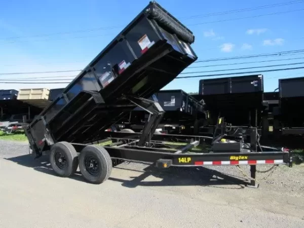 Big Tex 7 x 14 Low Profile Dump Trailer Scissor Lift - Image 4