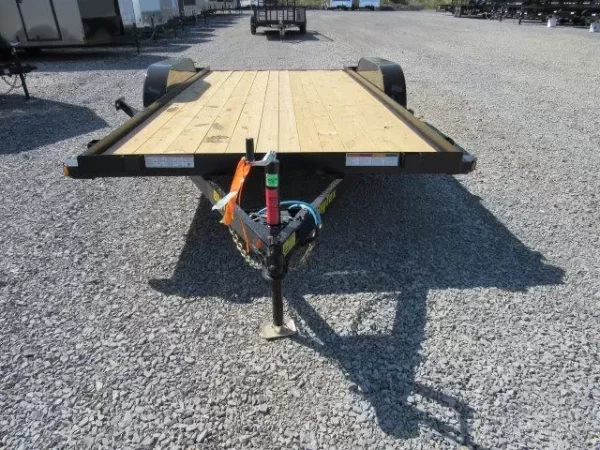 Big Tex 7 x 16 Economy Tandem Axle Car Hauler – Slide Out Ramps - Image 3