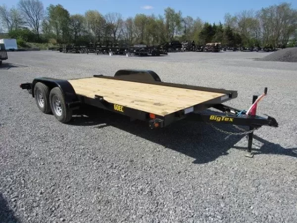 Big Tex 7 x 16 Economy Tandem Axle Car Hauler – Slide Out Ramps