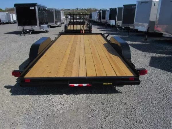 Big Tex 7 x 16 Economy Tandem Axle Car Hauler – Slide Out Ramps - Image 6