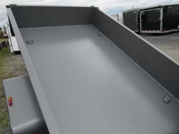 BWise 5 x 8 Single Axle Dump Trailer Landscape Gate - Image 4