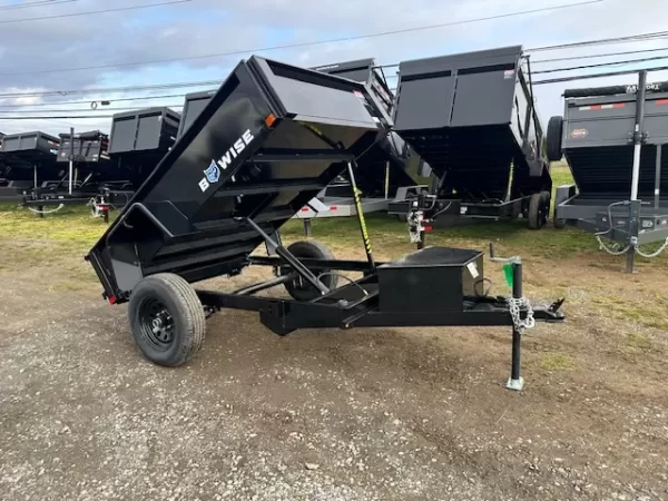BWise 5 x 8 Dump Trailer 5K Spreader Gate