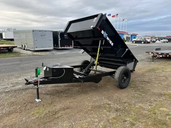 BWise 5 x 8 Dump Trailer 5K Spreader Gate - Image 4