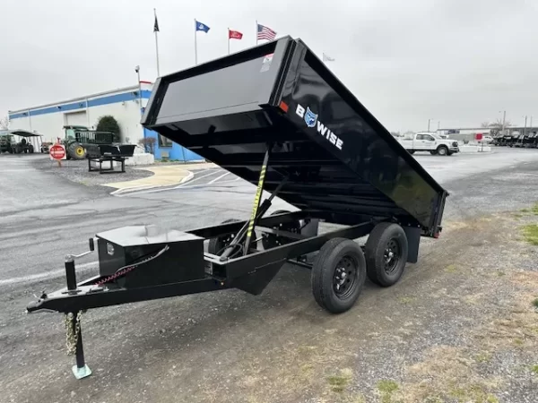 BWise 6 x 10 Deckover Dump Trailer 7K Spreader Gate - Image 5