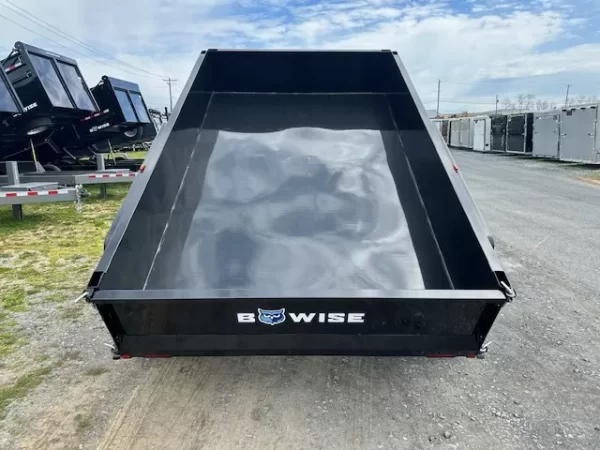 BWise 6 x 10 Low Profile Dump Trailer 6K Axles - Image 3