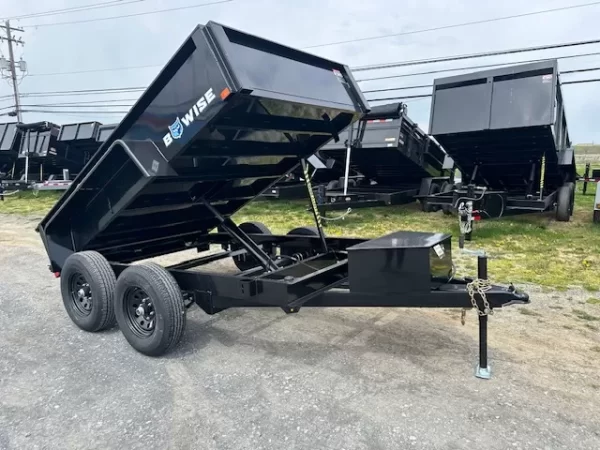 BWise 6 x 10 Low Profile Dump Trailer 6K Axles