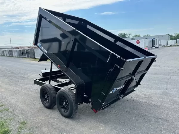 BWise 6 x 10 High Side Dump Trailer Slide Out Ramps - Image 4