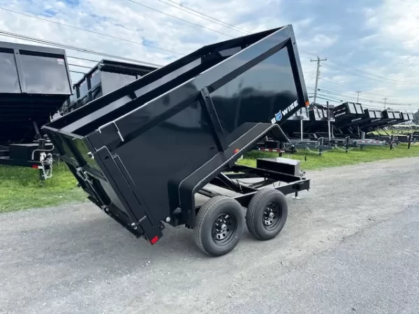 BWise 6 x 10 High Side Dump Trailer Slide Out Ramps - Image 6
