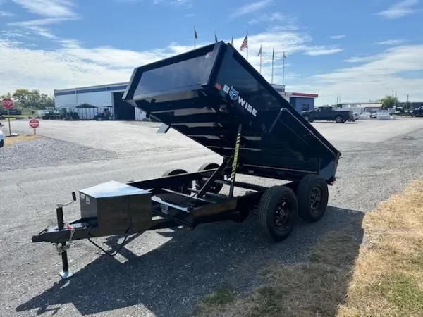 BWise 6 x 10 Dump Trailer 7K Spreader Gate - Image 5