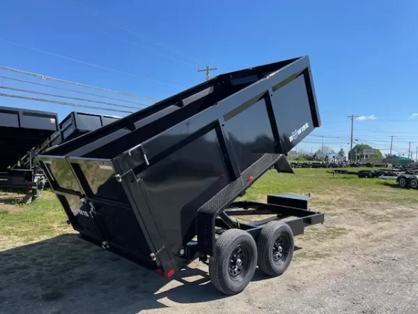 BWise 6 x 12 High Side Dump Trailer Slide Out Ramps - Image 2