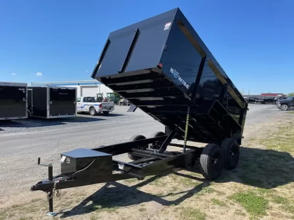 BWise 6 x 12 High Side Dump Trailer Slide Out Ramps - Image 5