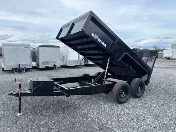 BWise 6 x 12 Dump Trailer Landscape Ramp - Image 2