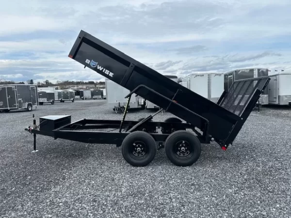 BWise 6 x 12 Dump Trailer Landscape Ramp - Image 6