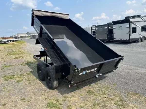 BWise 6 x 12 Low Profile Dump Trailer Tarp Kit - Image 4