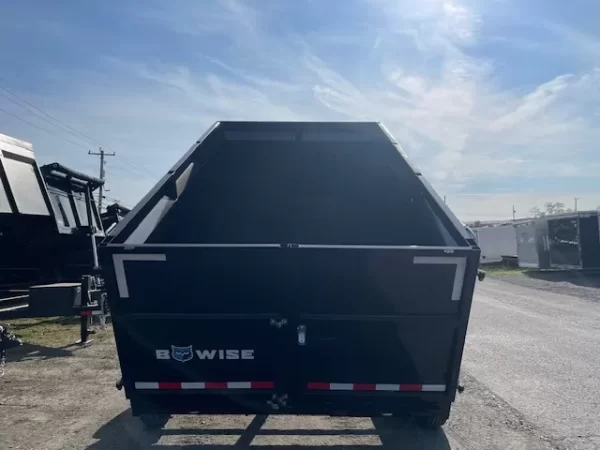 BWise 7 x 12 High Side Dump Trailer Barn Doors - Image 6