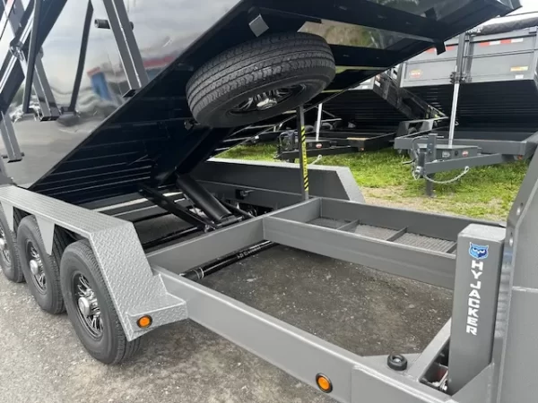 BWise 7 x 16 Gooseneck Tri-Axle Dump – Ultimate Dump Trailer - Image 7