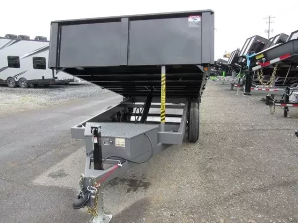 BWise 7 x 12 Deckover Dump Trailer Fold Down Sides - Image 4