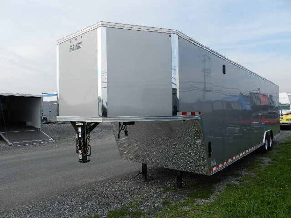 Car Mate 8.5 x 38 Enclosed Gooseneck Trailer - Image 2