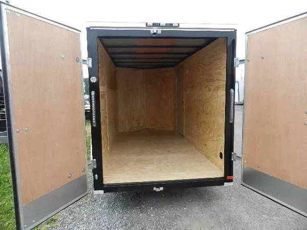 Covered Wagon 6 x 12 Enclosed Trailer – Barn Doors & 6″ Up - Image 3