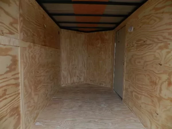 Covered Wagon 6 x 12 Enclosed Trailer – Barn Doors & 6″ Up - Image 4