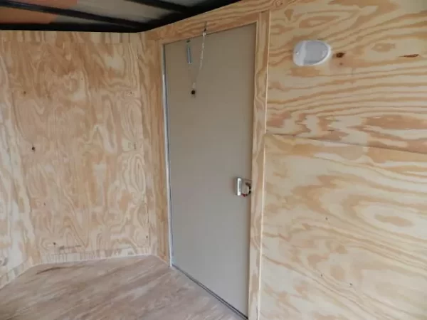 Covered Wagon 6 x 12 Enclosed Trailer – Barn Doors & 6″ Up - Image 5
