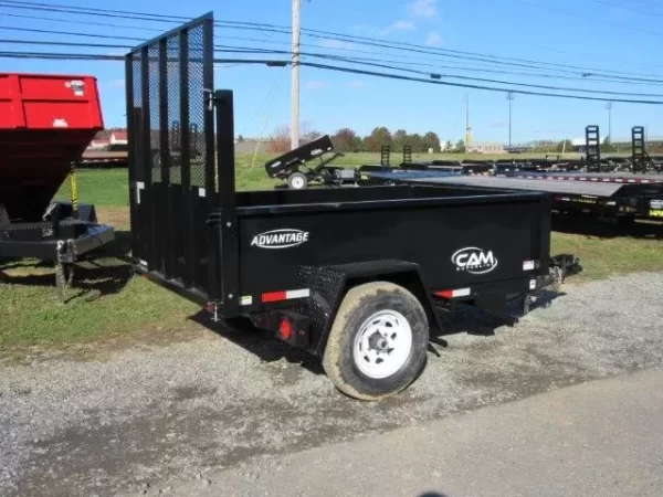 CAM Superline 5 x 8 Dump Trailer Landscape Gate - Image 3