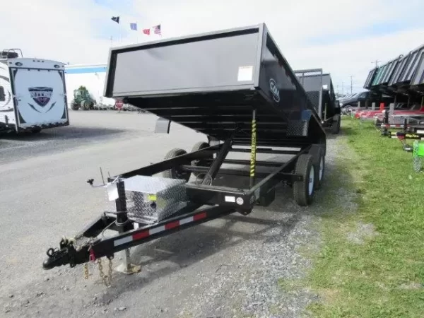 CAM Superline 6 x 12 Dump Trailer With a Landscape Gate - Image 3