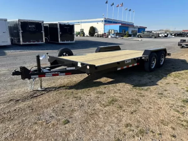 CAM Superline 7 x 18 Open Car Hauler Slide Out Ramps - Image 6