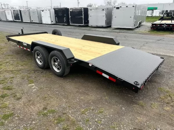 CAM Superline 7 x 20 Open Car Hauler Slide Out Ramps - Image 2