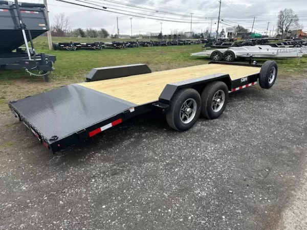 CAM Superline 7 x 20 Open Car Hauler Slide Out Ramps - Image 5