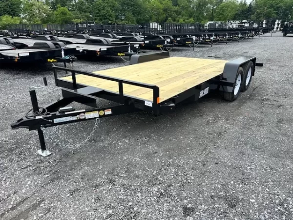Car Mate 7 x 16 Car Trailer – 7K with Slide In Ramps - Image 2