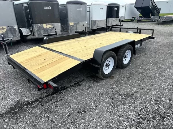 Car Mate 7 x 16 Car Trailer – 7K with Slide In Ramps - Image 5