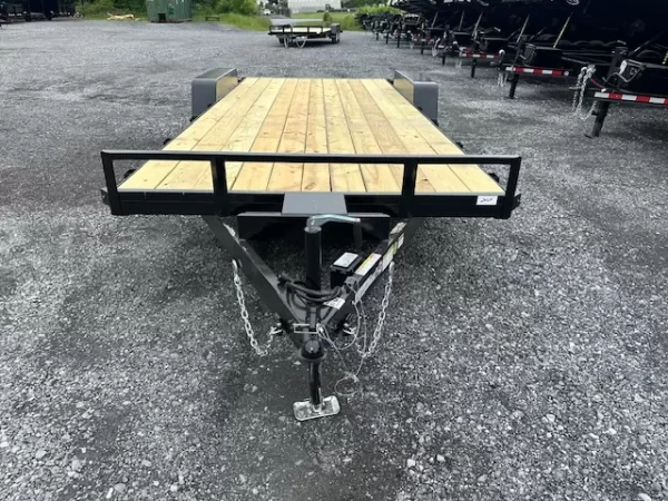 Car Mate 7 x 20 Open Car Trailer 10K Slide In Ramps - Image 3