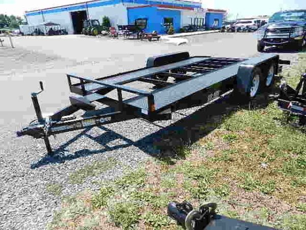 Car Mate 7 x 16 Car Trailer – 7K with Open Steel Deck - Image 2