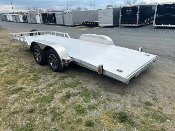 Cargo Pro 7 x 20 Aluminum Open Car Hauler Slide Out Ramps - Image 2