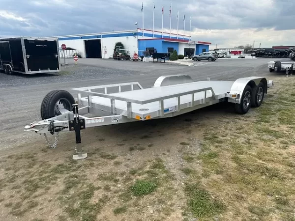 Cargo Pro 7 x 20 Aluminum Open Car Hauler Slide Out Ramps - Image 5