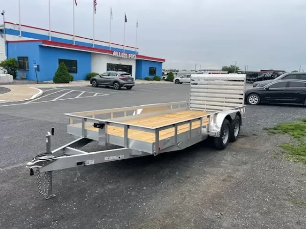 Carry-On 6 x 16 Aluminum Landscape Utility Trailer – Rear Gate - Image 2