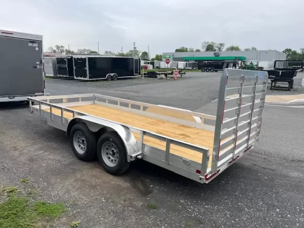 Carry-On 6 x 16 Aluminum Landscape Utility Trailer – Rear Gate - Image 3